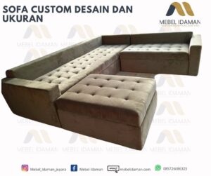 sofa custom desain dan ukuran